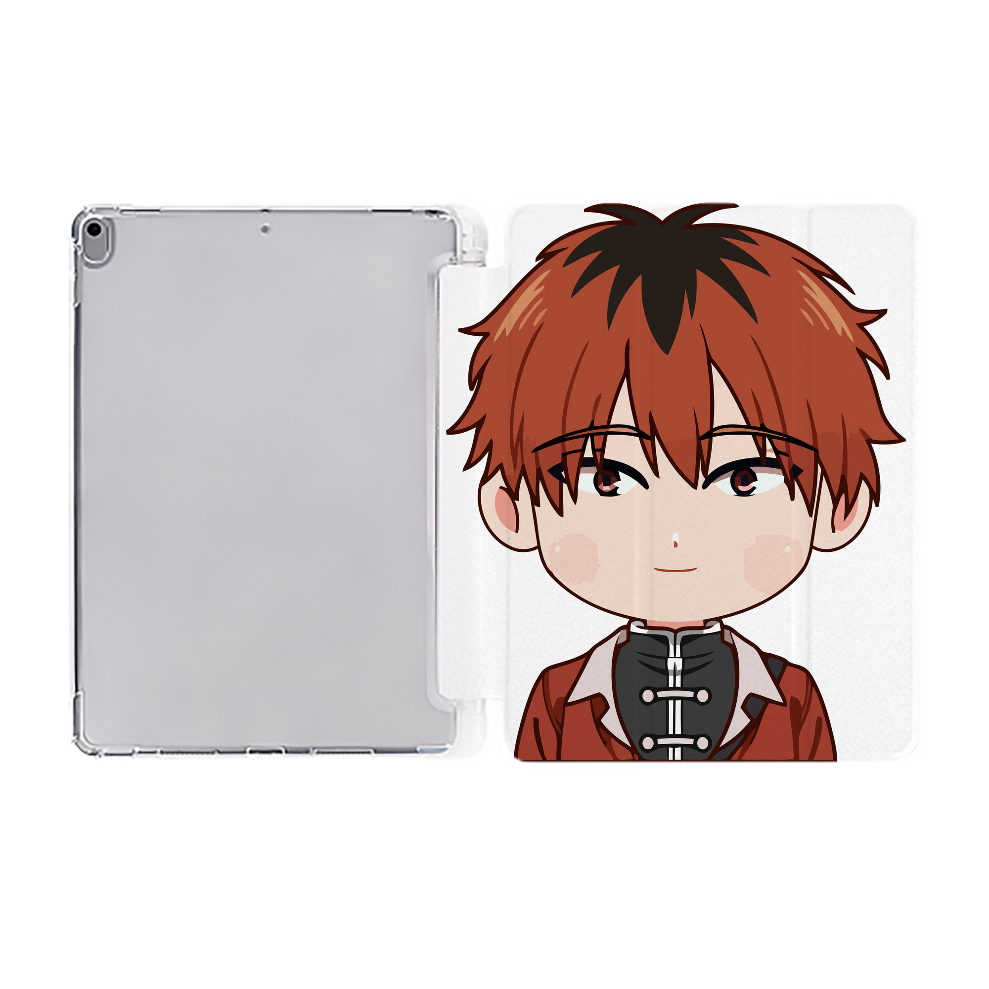 （画像用） 葬送のフリーレン Frieren IPad ケース ペン収納付き 三つ折りスタンド PUレザー×シリコン 対応機種9.5/10.5/10.9インチ